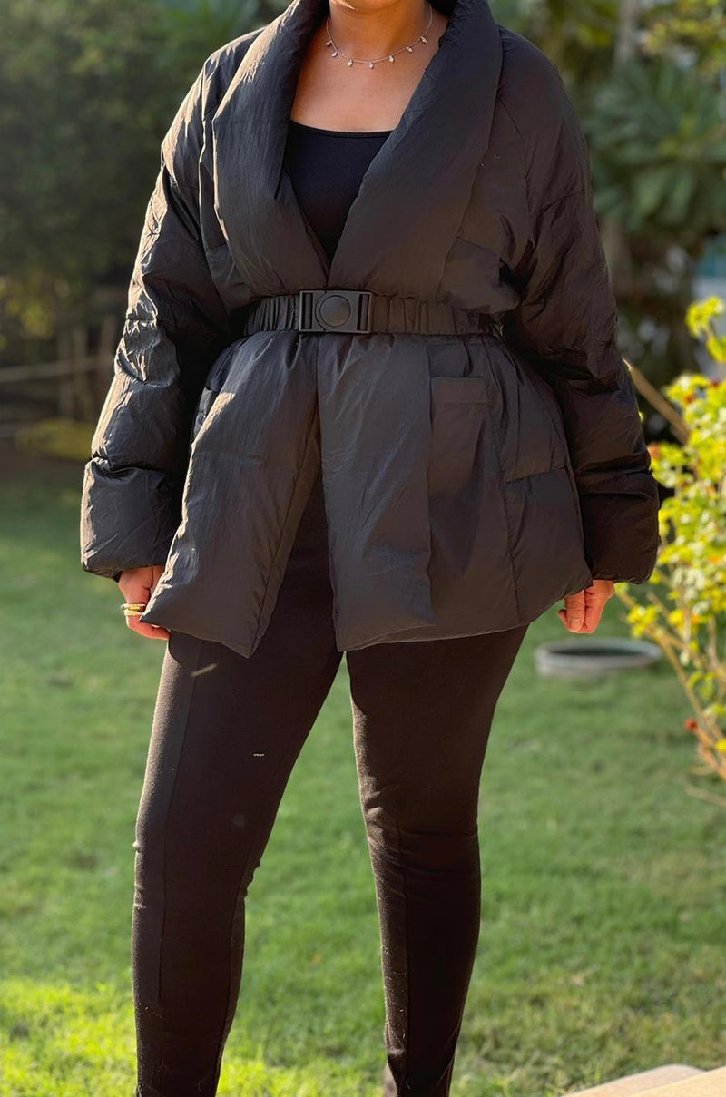 Black coat