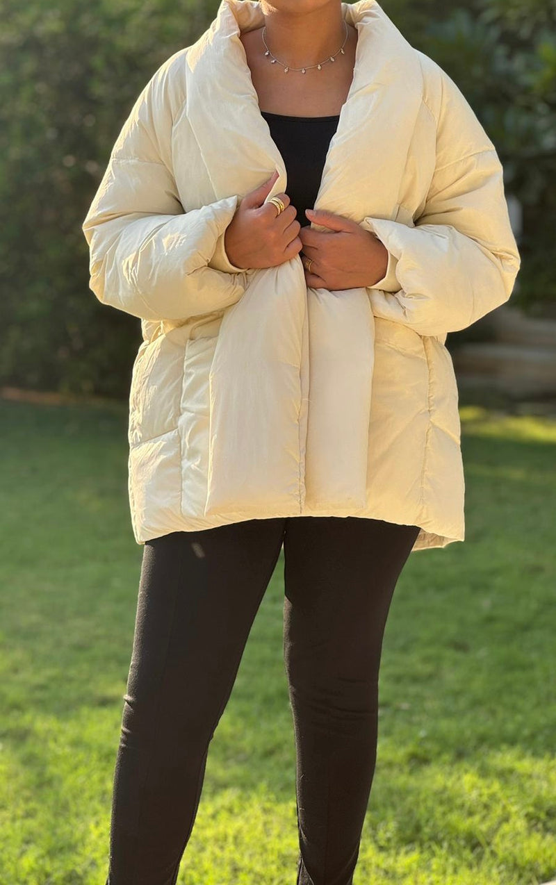 Off-white coat