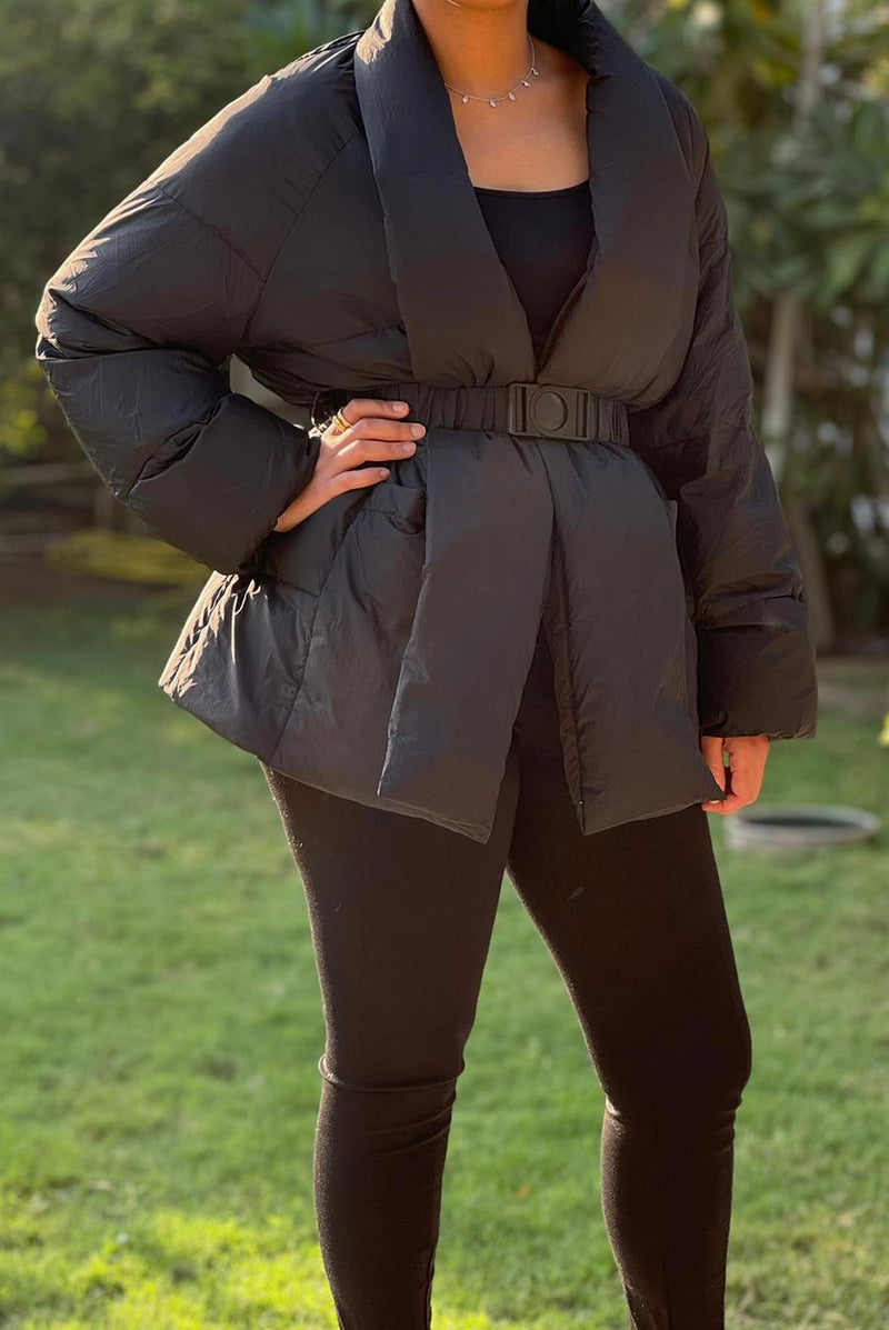 Black coat