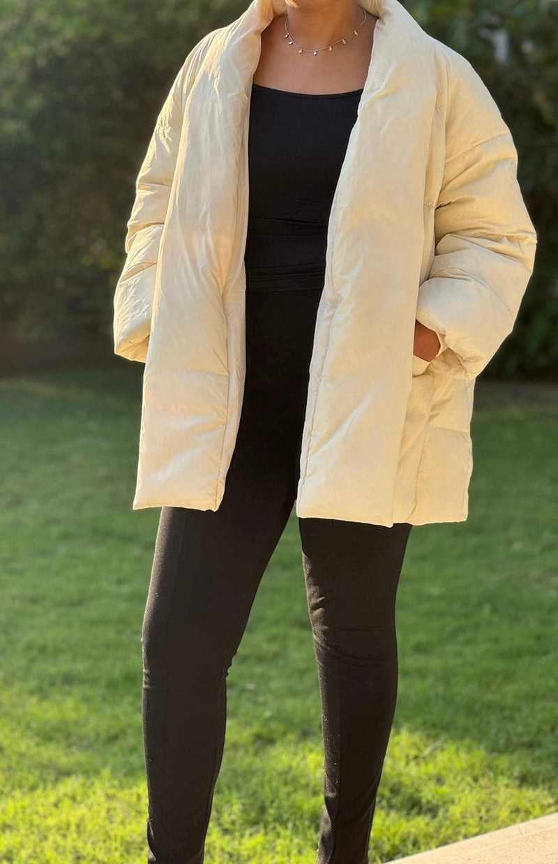 Off-white coat