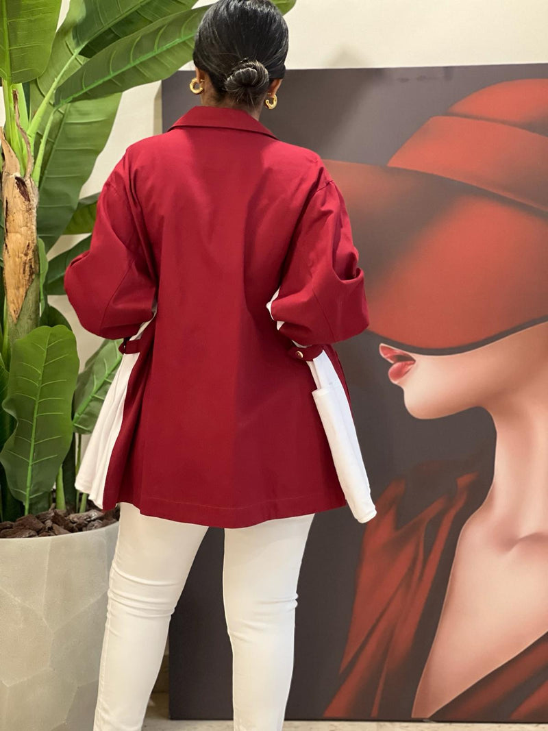 Red jacket