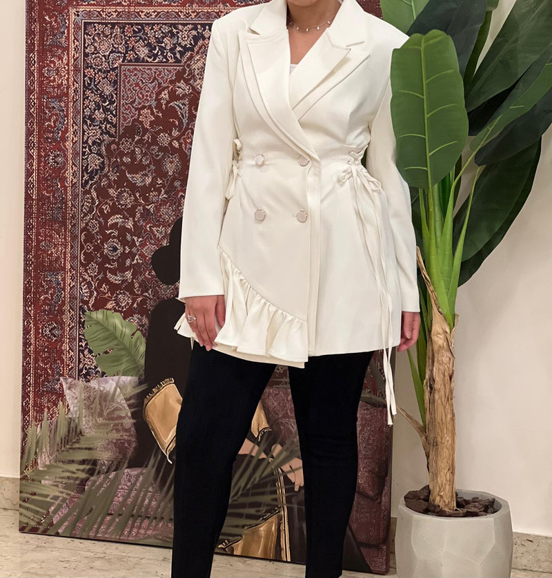 White blazer