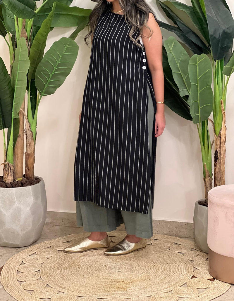 Striped Linen dress