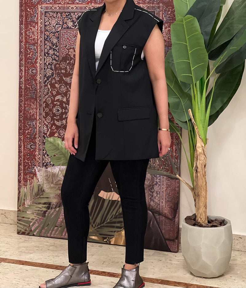 Black vest