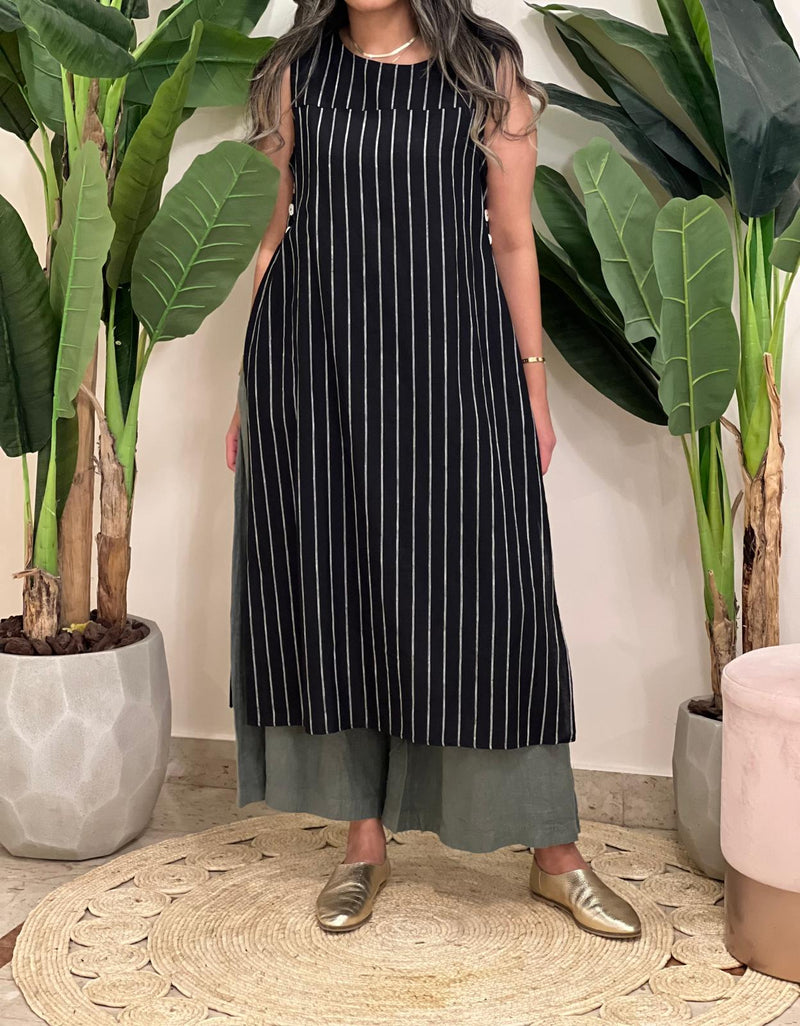 Striped Linen dress