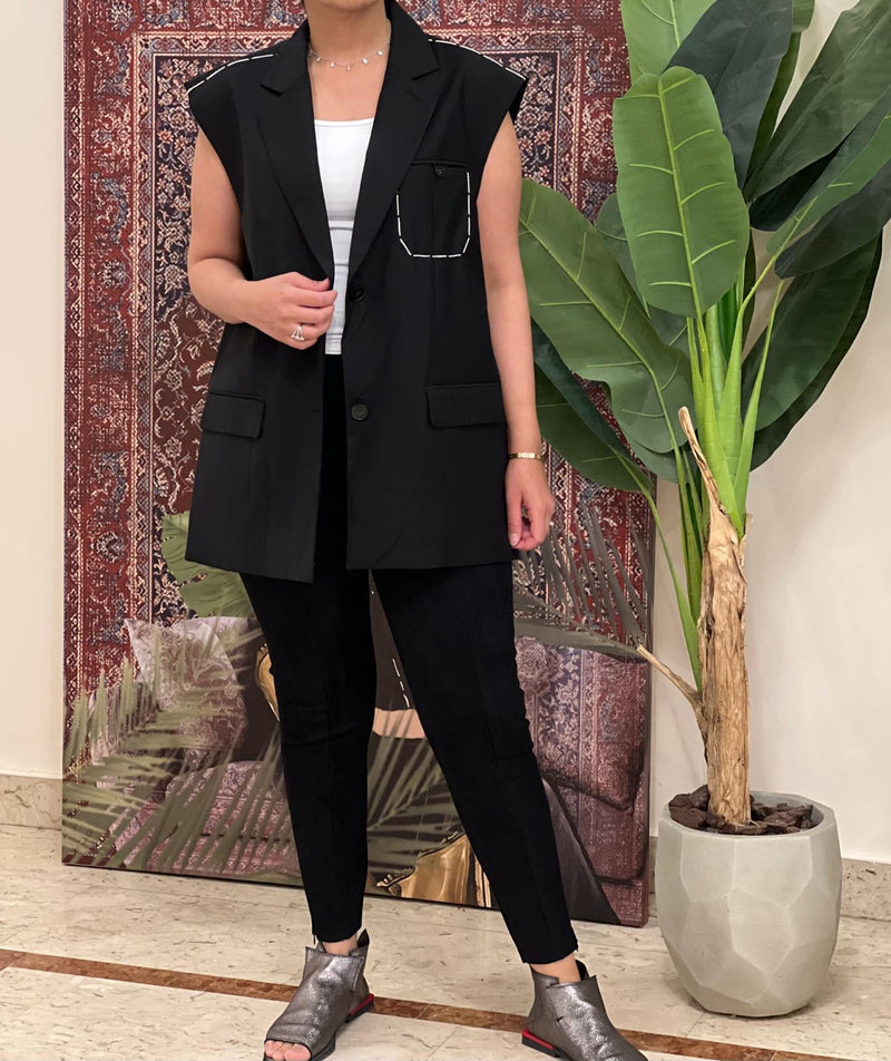 Black vest
