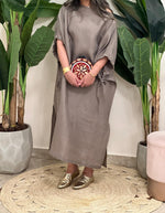 Linen loose dress