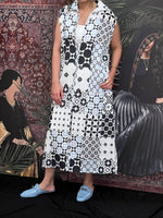 Linen pattern dress