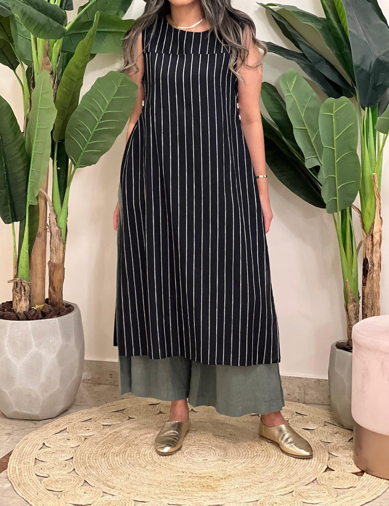 Striped Linen dress