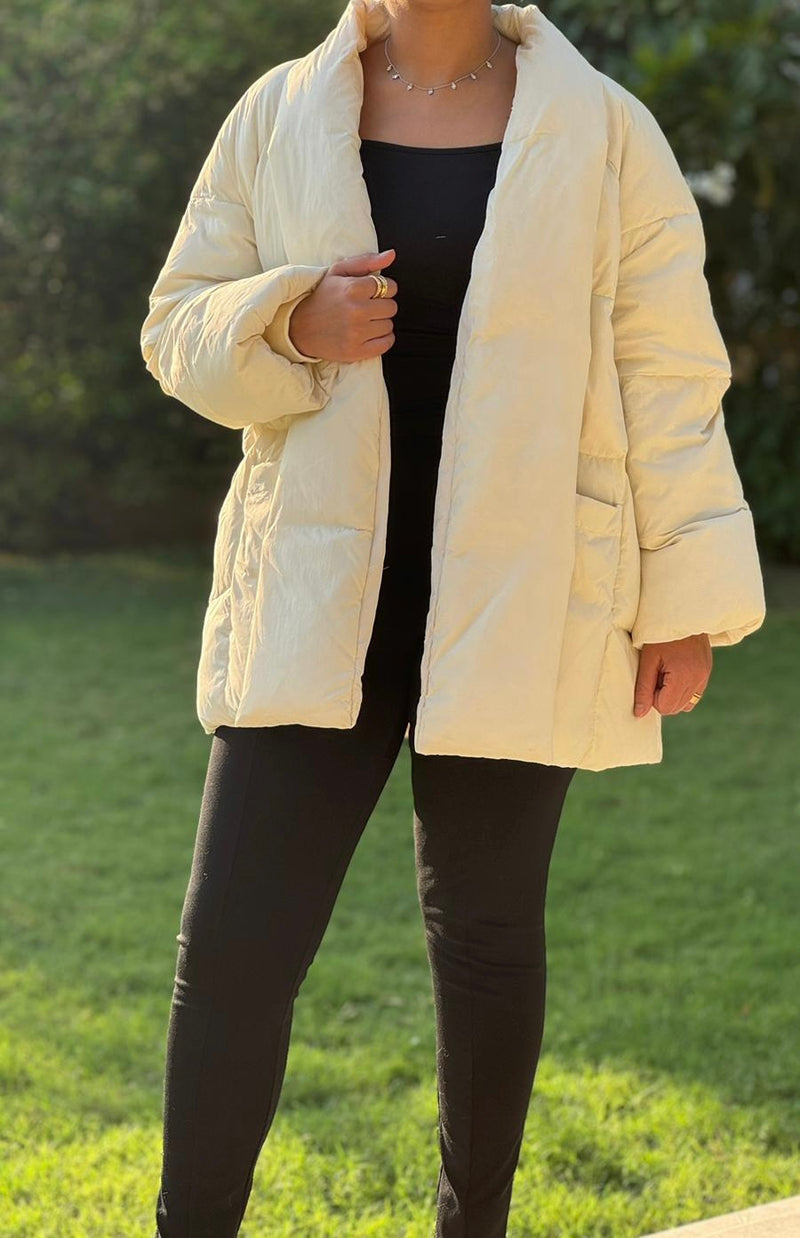 Off-white coat