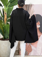 Wide sleeves top