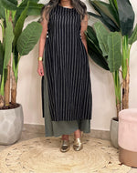 Striped Linen dress