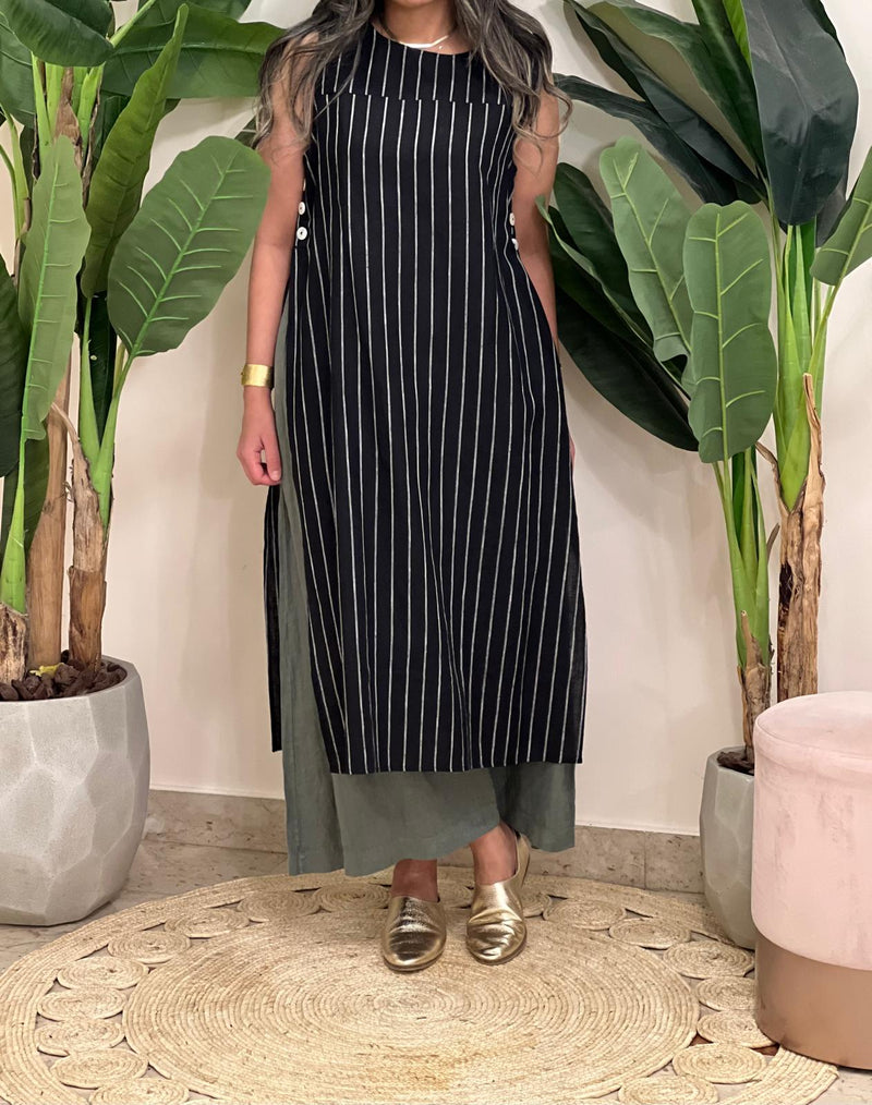 Striped Linen dress
