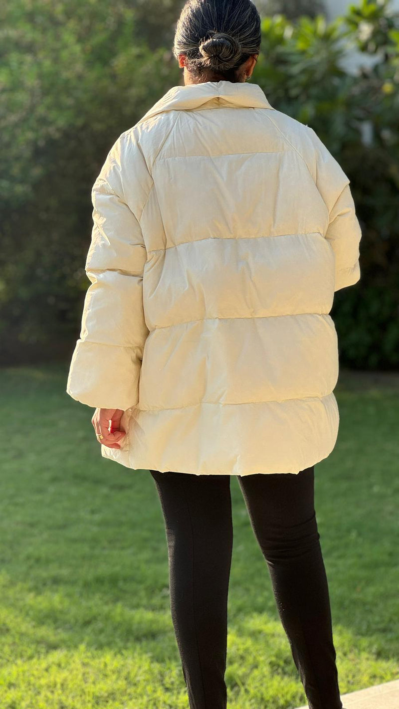Off-white coat