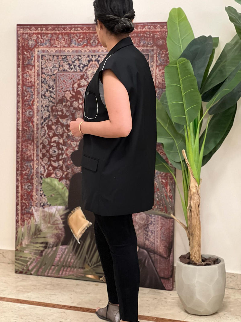 Black vest