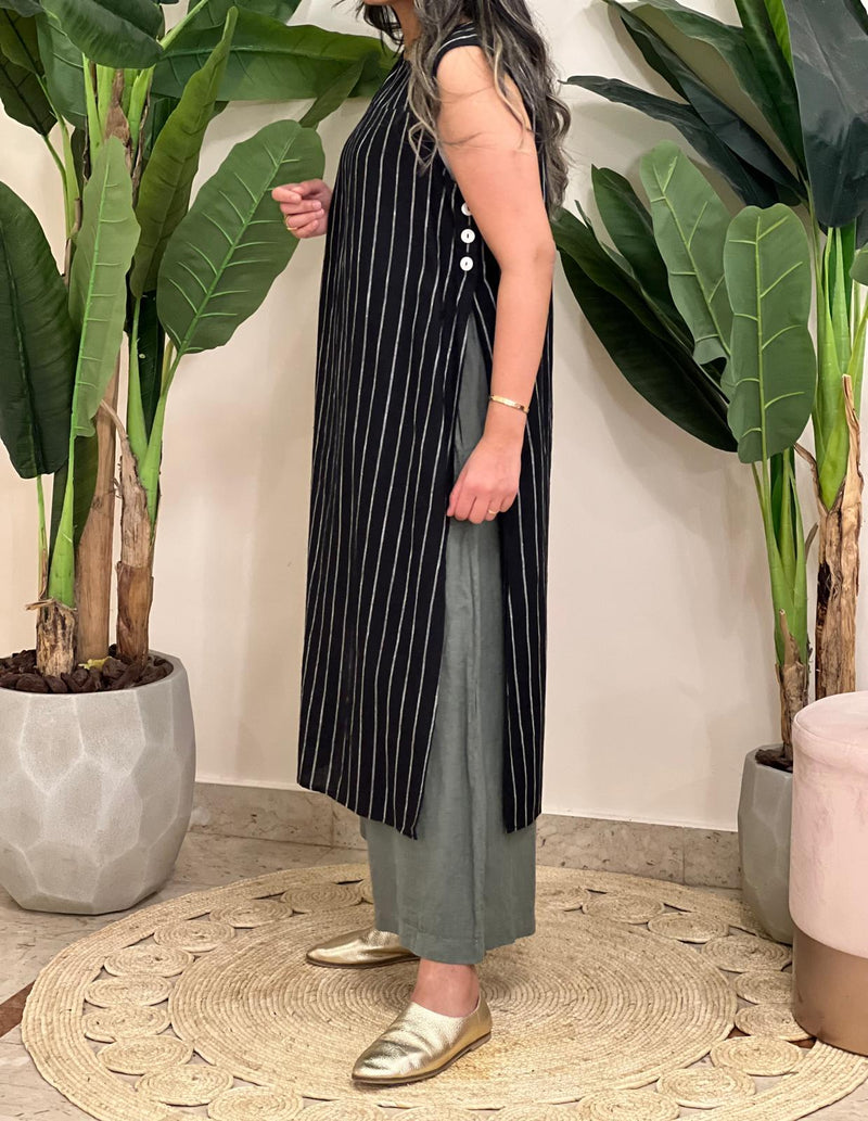 Striped Linen dress