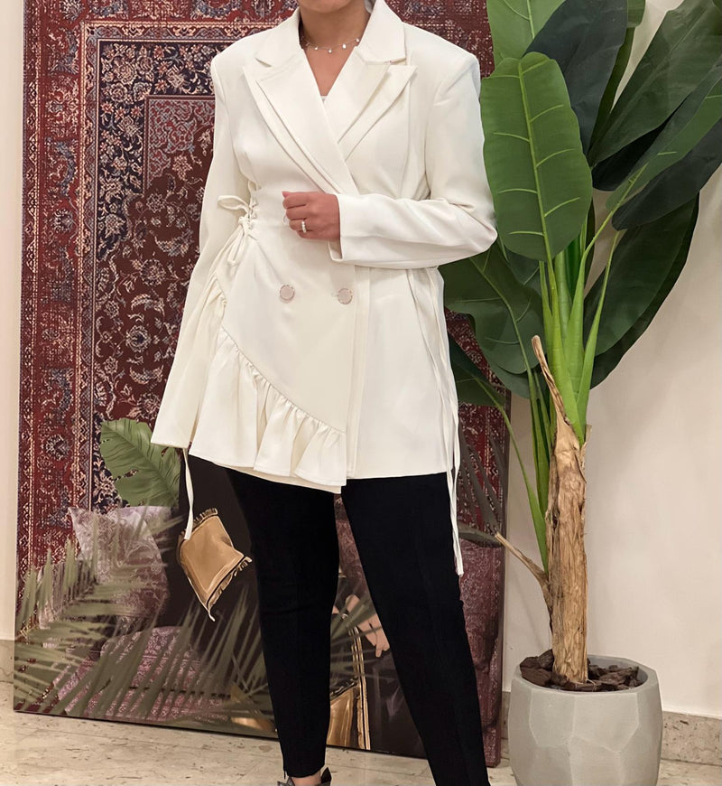 White blazer