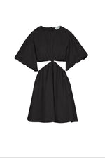Black short dress