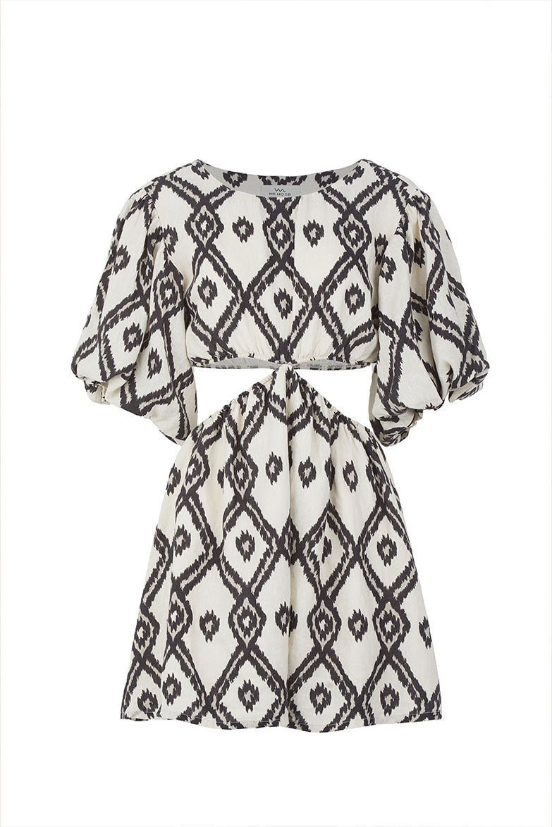 Patterned short dress