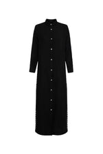 Black shirt dress
