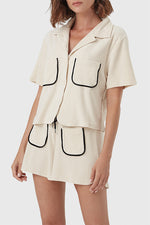 Terry towel top