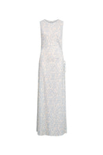 Sleeveless patterned dress