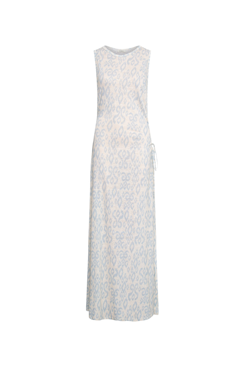Sleeveless patterned dress