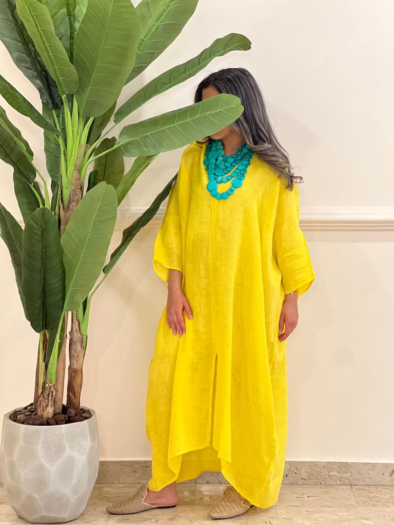 Linen oversize  dress (available in colours)