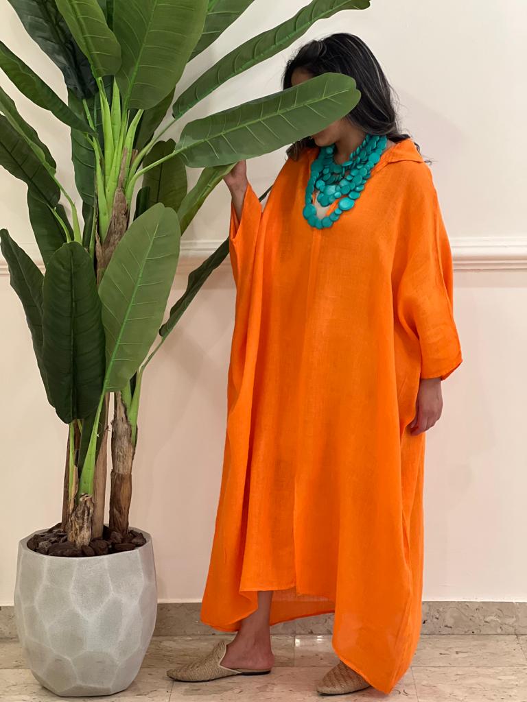 Linen oversize  dress (available in colours)