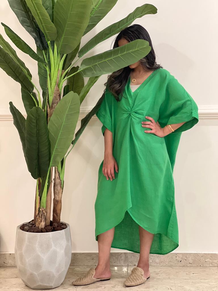 Midi Linen dress (available in colours)