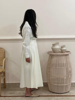 Cotton shirt dress