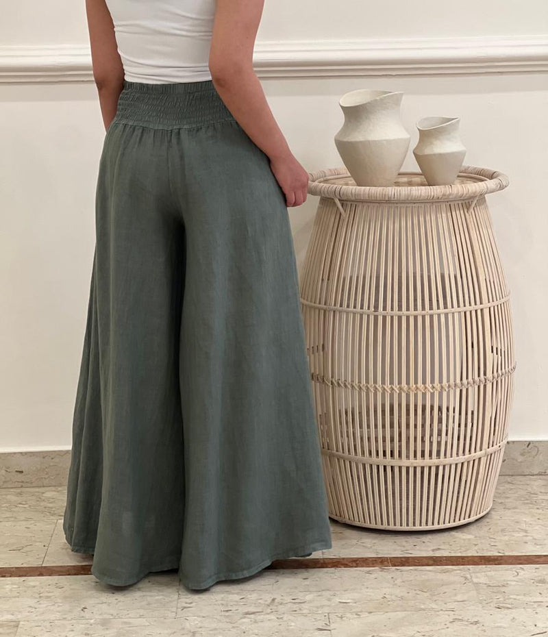 Linen loose pants (Available in colours)