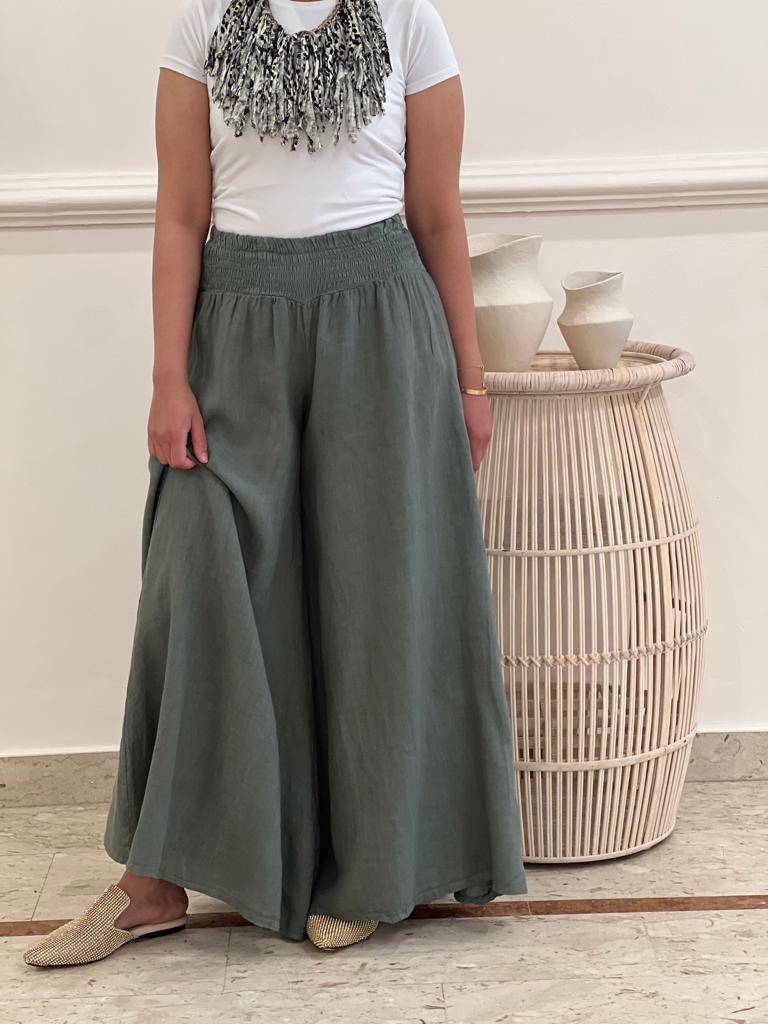 Linen loose pants (Available in colours)