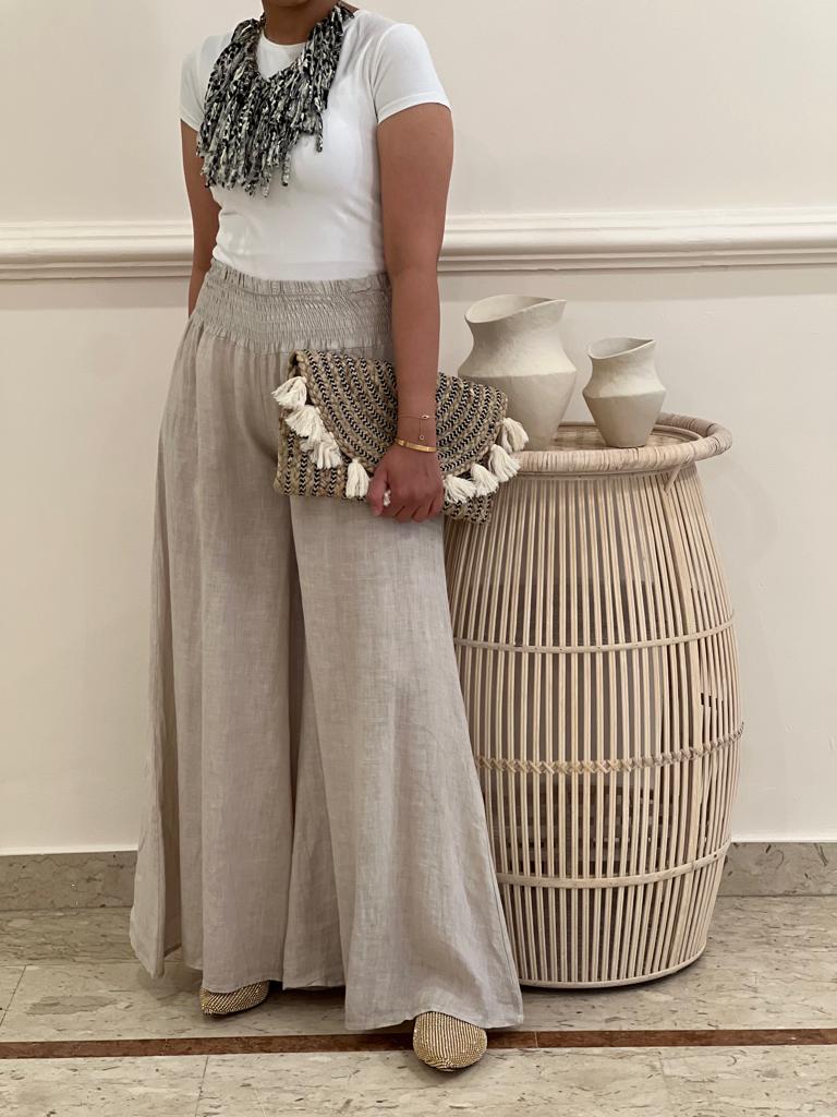 Linen loose pants (Available in colours)