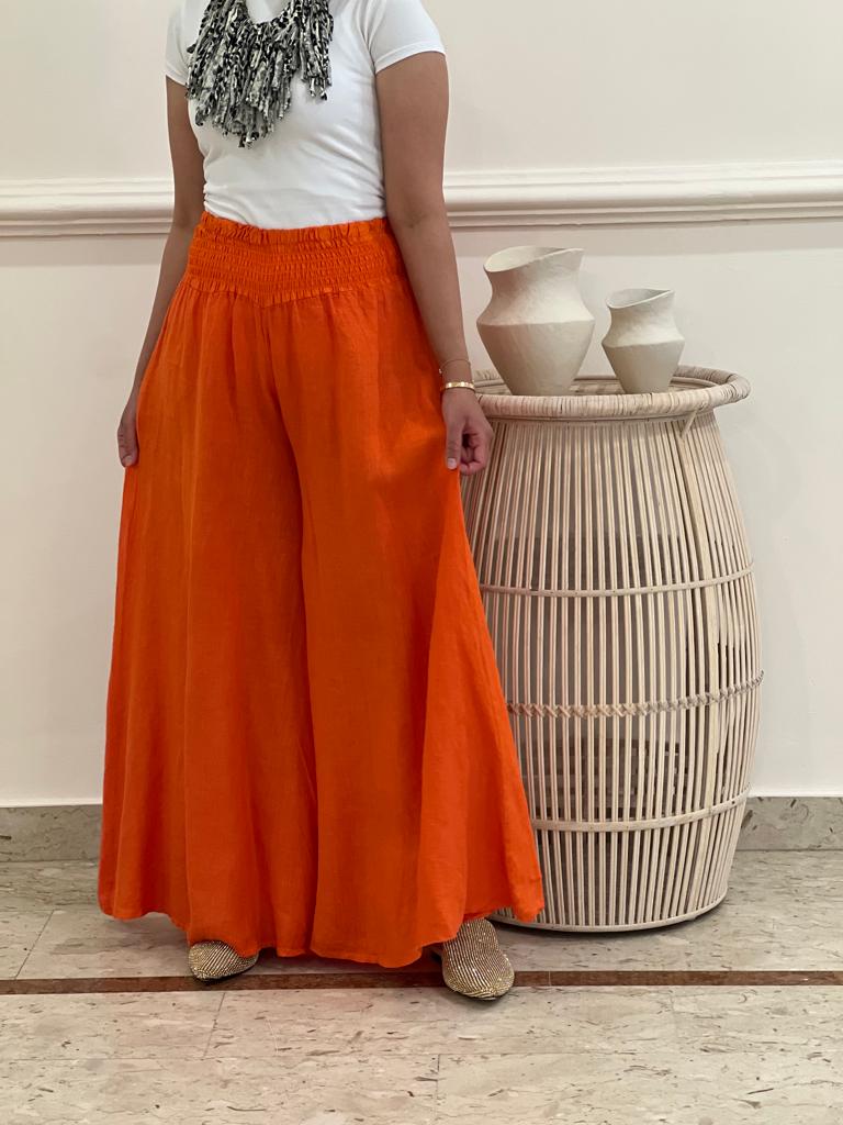 Linen loose pants (Available in colours)