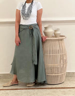 Linen skirt (Available in colours)