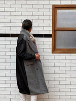 Grey with black jacket