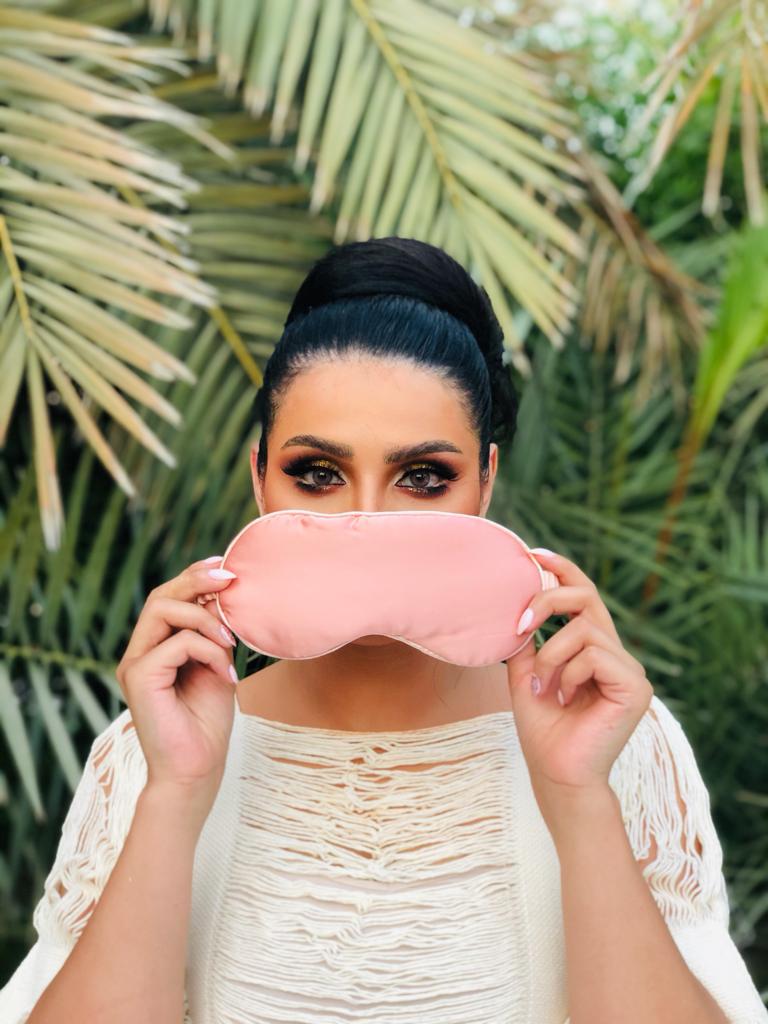 Silk eye mask