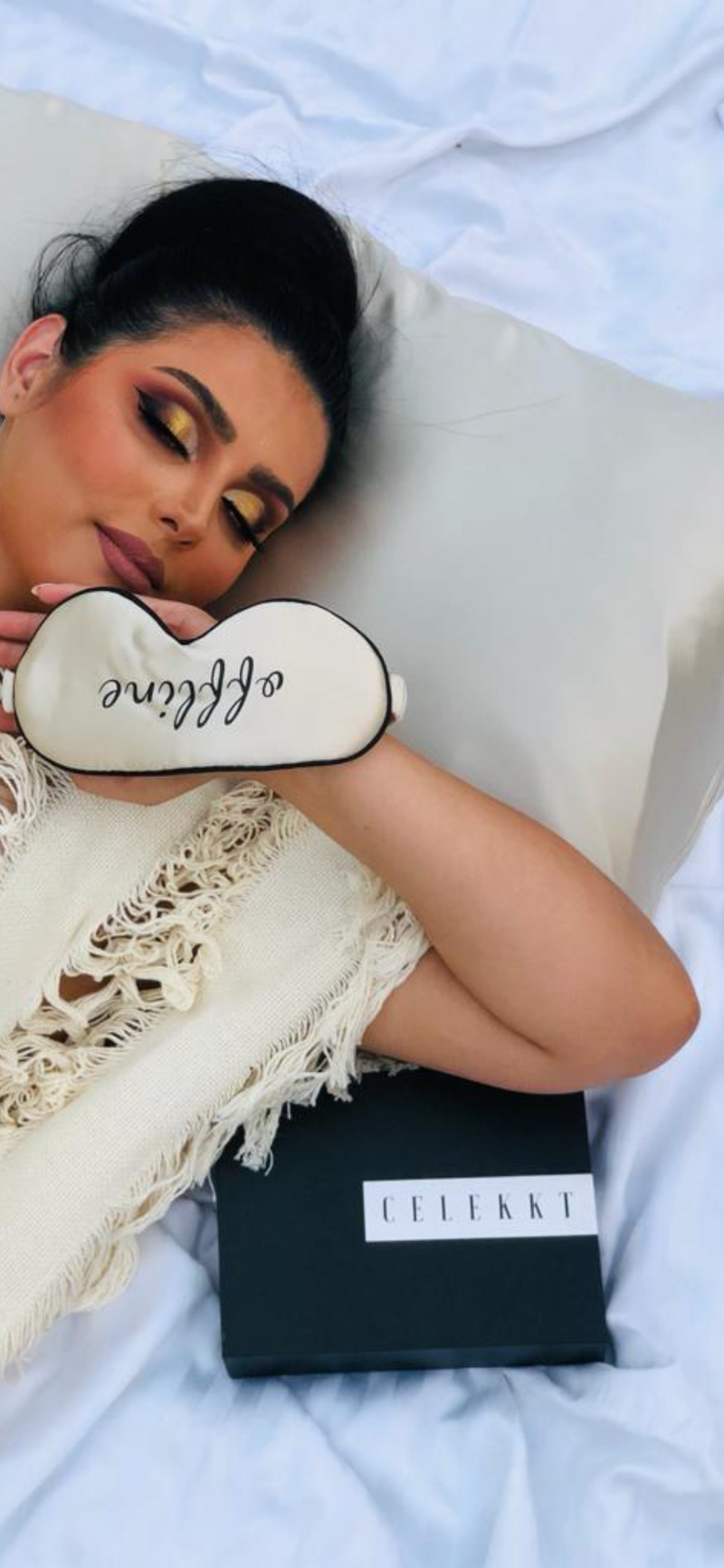 Silk eye mask