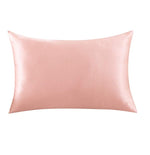 Pink silk travel set