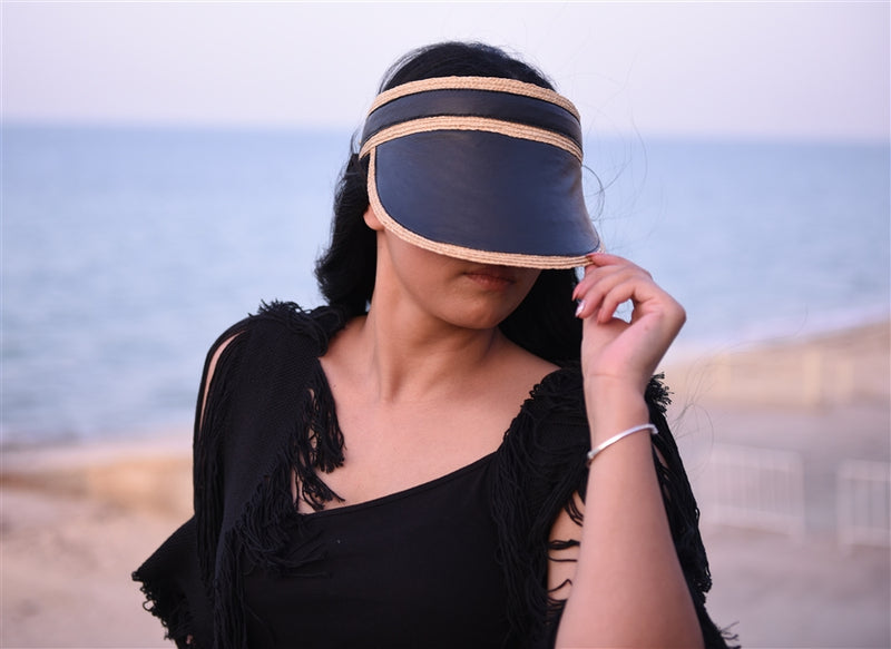 Black Leather hat