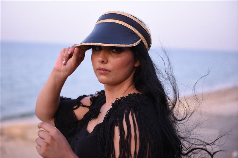 Black Leather hat