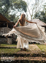 Sage Linen shawl