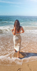 Organic cotton wrap skirt