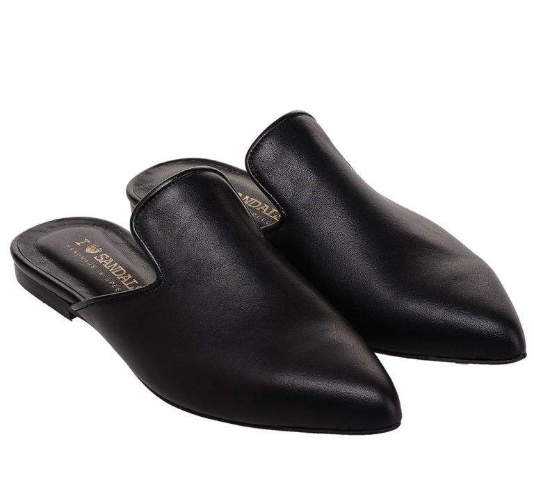 Julia/L - Women Leather Mules