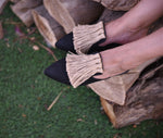 Virginia - Women Leather Mules (black)