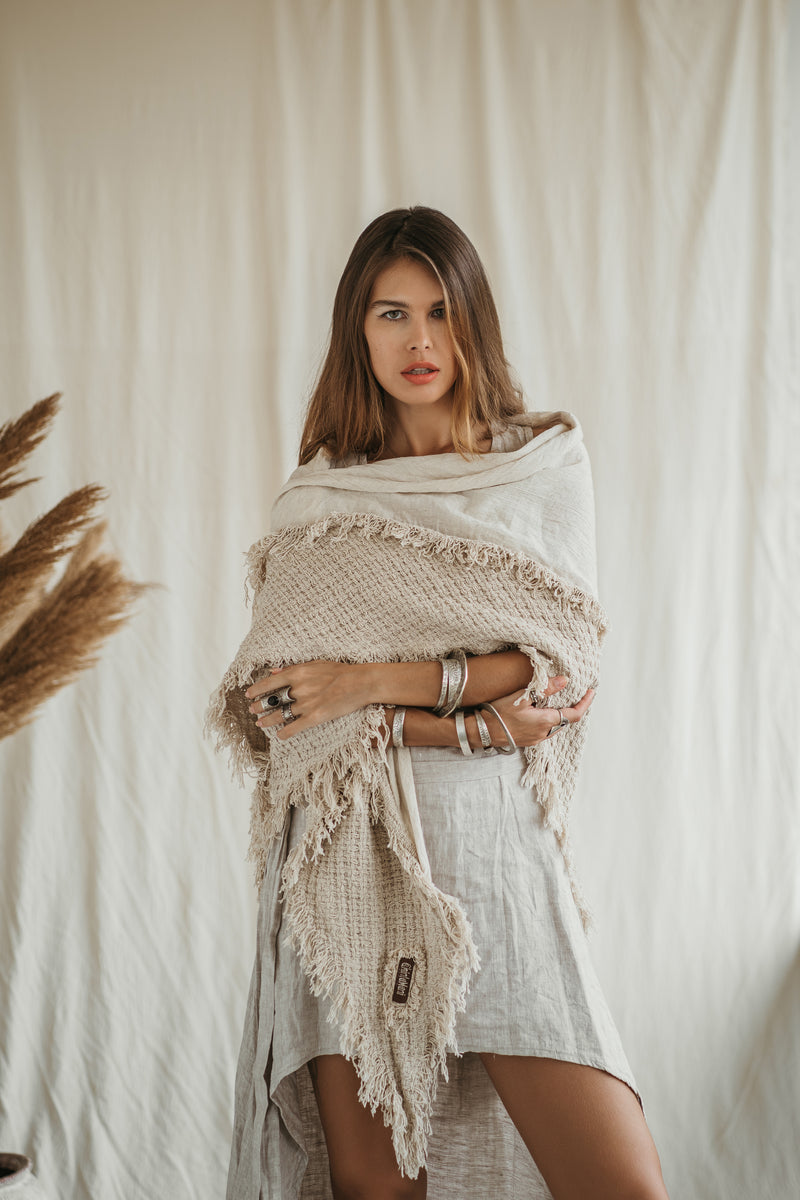 Triangle Cotton Scarf