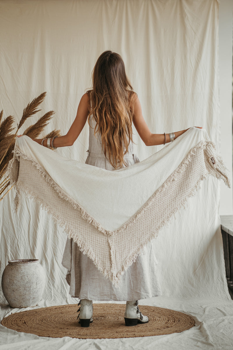 Triangle Cotton Scarf