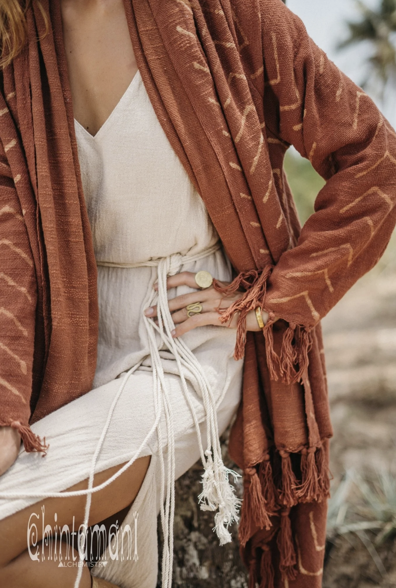 Rust cardigan