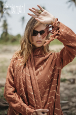 Rust cardigan